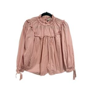SEA New York Ruffle Sleeve Blouse